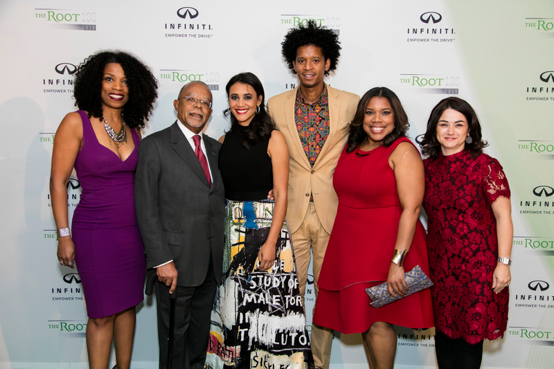 Infiniti Rep Danielle Austen, Henry Louis Gates Jr., Donna Byrd, Chef Roblé Ali and Danielle BeltonDerrick Davis